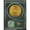 Image 2 : 1877-S $20 MS61 PCGS. Nicely struck, with bright o 1877-S $20 MS61 PCGS.