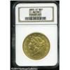 Image 3 : 1882-CC $20 AU58 NGC. A boldly defined near-Mint C 1882-CC $20 AU58 NGC.