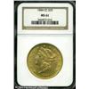 Image 3 : 1884-CC $20 MS61 NGC. Peppered with small, but num 1884-CC $20 MS61 NGC.