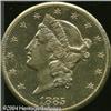 Image 3 : 1885-CC $20 MS60 Lightly Cleaned Uncertified. A sc 1885-CC $20 MS60 Lightly Cleaned Uncertified.