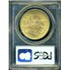 Image 2 : 1890-S $20 MS62 PCGS. Light contact marks are scat 1890-S $20 MS62 PCGS.