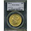 Image 3 : 1892-S $20 MS64 PCGS. The 1892-S is one of the sca 1892-S $20 MS64 PCGS.