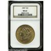 Image 1 : 1894 $20 MS62 NGC. Sharply struck with deep, origi 1894 $20 MS62 NGC.