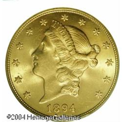 1894-S $20 MS64 PCGS. This is one of 26 different 1894-S $20 MS64 PCGS.