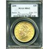 Image 1 : 1895 $20 MS62 PCGS. A suitably struck and shimmeri 1895 $20 MS62 PCGS.