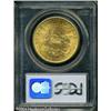 Image 2 : 1898-S $20 MS63 PCGS. Smooth, lustrous surfaces di 1898-S $20 MS63 PCGS.