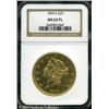 Image 1 : 1899-S $20 MS63 Prooflike NGC. Bright peach-gold s 1899-S $20 MS63 Prooflike NGC.