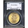 Image 1 : 1901 $20 MS64 PCGS. An expertly struck and fully l 1901 $20 MS64 PCGS.