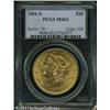 Image 3 : 1901-S $20 MS63 PCGS. A delightful Twenty that has 1901-S $20 MS63 PCGS.