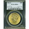 Image 3 : 1901-S $20 MS64 PCGS. Despite a sizeable mintage, 1901-S $20 MS64 PCGS.