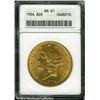 Image 1 : 1904 $20 MS61 ANACS. Good color and luster, but a 1904 $20 MS61 ANACS.