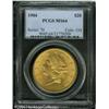 Image 1 : 1904 $20 MS64 PCGS. Fully struck with bright, fros 1904 $20 MS64 PCGS.