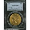 Image 1 : 1904 $20 MS64 PCGS. Sharply struck and highly lust 1904 $20 MS64 PCGS.