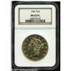 Image 1 : 1904 $20 MS62 Prooflike NGC. A strongly mirrored a 1904 $20 MS62 Prooflike NGC.