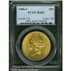 Image 1 : 1906-S $20 MS62 PCGS. The sharp strike befits this 1906-S $20 MS62 PCGS.