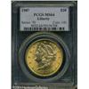 Image 1 : 1907 $20 MS64 PCGS. This double eagle possesses be 1907 $20 MS64 PCGS.
