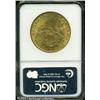 Image 4 : 1907-D $20 MS64 NGC. A near-Gem example of this sl 1907-D $20 MS64 NGC.