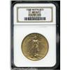 Image 1 : 1908 $20 Motto MS62 NGC. While more than 4 million 1908 $20 Motto MS62 NGC.