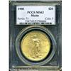Image 1 : 1908 $20 Motto MS63 PCGS. Well struck with pleasin 1908 $20 Motto MS63 PCGS.