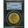 Image 1 : 1909 $20 MS62 PCGS. This scarcer date Double Eagle 1909 $20 MS62 PCGS.