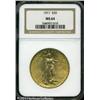 Image 3 : 1911 $20 MS64 NGC. Similar in high grade rarity to 1911 $20 MS64 NGC.