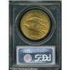 Image 2 : 1911-S $20 MS63 PCGS. Deep peach-gold color occupi 1911-S $20 MS63 PCGS.