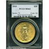 1915 $20 MS62 PCGS. This piece exhibits a pleasing 1915 $20 MS62 PCGS.