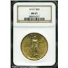 Image 1 : 1915-S $20 MS65 NGC. Sharply struck, with lustrous 1915-S $20 MS65 NGC.