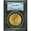 Image 1 : 1915-S $20 MS65 PCGS. This impressive Gem features 1915-S $20 MS65 PCGS.