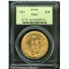 1923 $20 MS63 PCGS. A satiny olive-gold Saint-Gaud 1923 $20 MS63 PCGS.