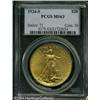 Image 3 : 1924-S $20 MS63 PCGS. Extensively melted shortly a 1924-S $20 MS63 PCGS.