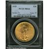 Image 1 : 1925 $20 MS64 PCGS. Sharply struck with bright lus 1925 $20 MS64 PCGS.