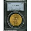 Image 1 : 1927 $20 MS64 PCGS. Well struck with a pleasing mi 1927 $20 MS64 PCGS.