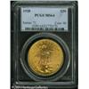 Image 1 : 1928 $20 MS64 PCGS. Booming mint luster and bright 1928 $20 MS64 PCGS.