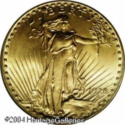 1928 $20 MS66 PCGS. The glowing, lustrous surfaces 1928 $20 MS66 PCGS.