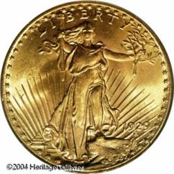 1929 $20 MS64 PCGS. The 1929 inaugurates the final 1929 $20 MS64 PCGS.