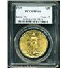 Image 3 : 1929 $20 MS64 PCGS. The 1929 inaugurates the final 1929 $20 MS64 PCGS.