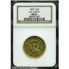 Image 3 : 1852 $10 Assay Office Ten Dollar MS61 NGC. K-12, R 1852 $10 Assay Office Ten Dollar MS61 NGC.