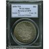 Image 1 : 1878 7TF S$1 Reverse of 1879 MS64 PCGS. Lush lime- 1878 7TF S$1 Reverse of 1879 MS64 PCGS.