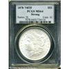 Image 1 : 1878 7/8TF S$1 Strong MS64 PCGS. VAM-39. An essent 1878 7/8TF S$1 Strong MS64 PCGS.