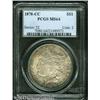 Image 1 : 1878-CC S$1 MS64 PCGS. Fully struck with medium-da 1878-CC S$1 MS64 PCGS.