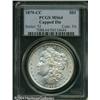 Image 3 : 1879-CC S$1 Capped Die MS64 PCGS. All but unknown 1879-CC S$1 Capped Die MS64 PCGS.
