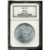 Image 1 : 1880 S$1 MS64 NGC. Fully struck and brilliant with 1880 S$1 MS64 NGC.