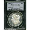 Image 3 : 1880-CC S$1 MS66 Prooflike PCGS. Frosty over the d 1880-CC S$1 MS66 Prooflike PCGS.