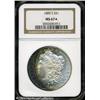 Image 3 : 1880-S S$1 MS67 S NGC. Large S mintmark. Bands of 1880-S S$1 MS67 S NGC.