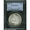 Image 1 : 1881-CC S$1 MS63 PCGS. Virtually untoned with expe 1881-CC S$1 MS63 PCGS.