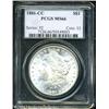 Image 1 : 1881-CC S$1 MS66 PCGS. Well struck and brilliant, 1881-CC S$1 MS66 PCGS.