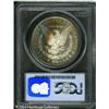 Image 2 : 1881-CC S$1 MS63 Prooflike PCGS. Vivid electric-bl 1881-CC S$1 MS63 Prooflike PCGS.