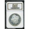 Image 3 : 1881-CC S$1 MS65 Deep Mirror Prooflike NGC. A shim 1881-CC S$1 MS65 Deep Mirror Prooflike NGC.