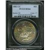 Image 1 : 1882-CC S$1 MS66 PCGS. Sea-green, aqua, lavender, 1882-CC S$1 MS66 PCGS.